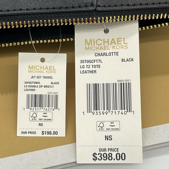 Michael Kors Large TZ Tote & Double Zip Wa… - Picture 12 of 12